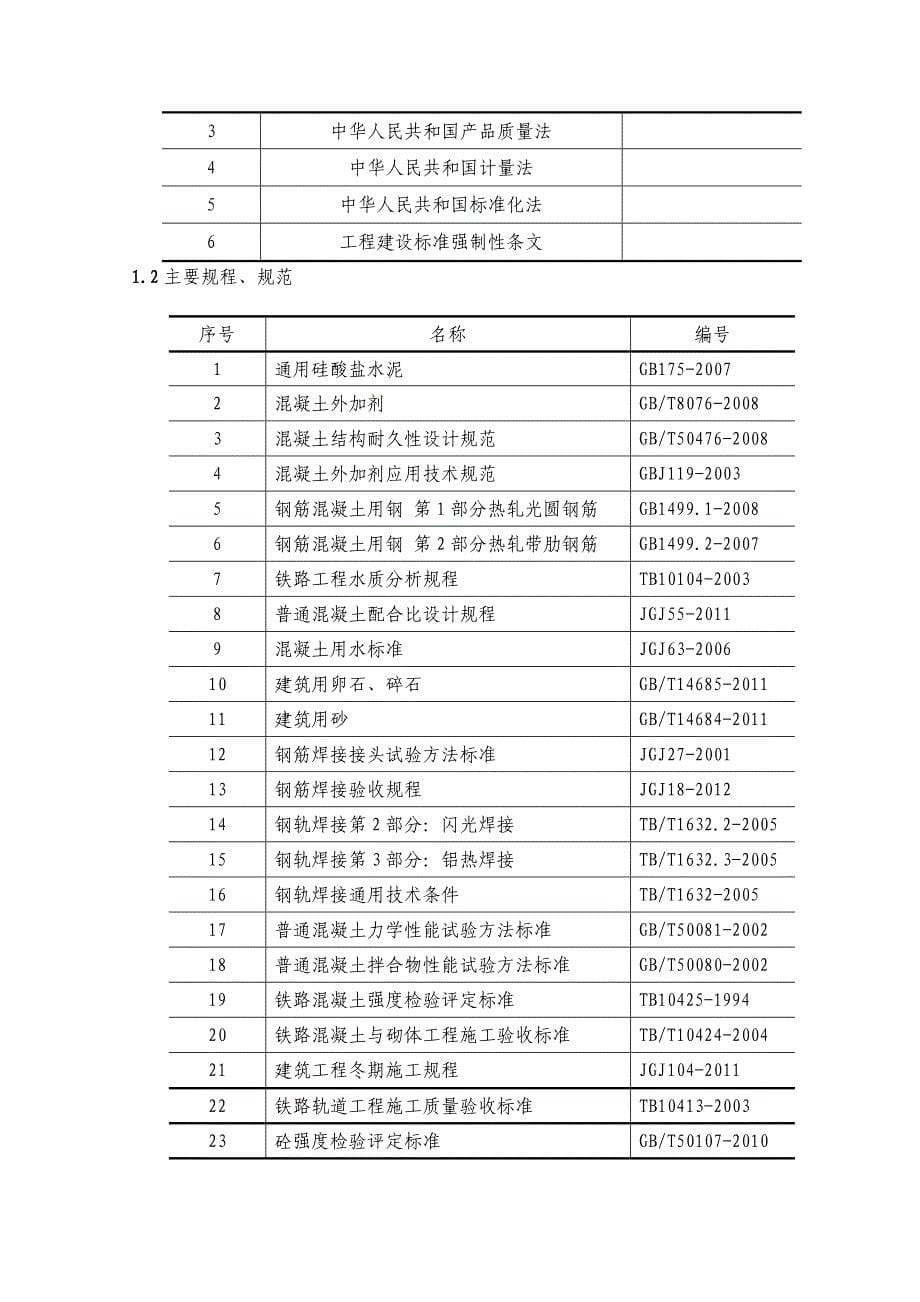 工程轨道专业安装工程地铁铺架试验方案最终版_第5页