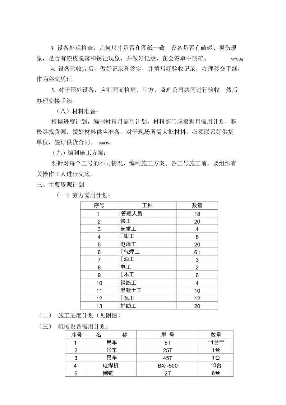 水厂施工组织设计_第3页