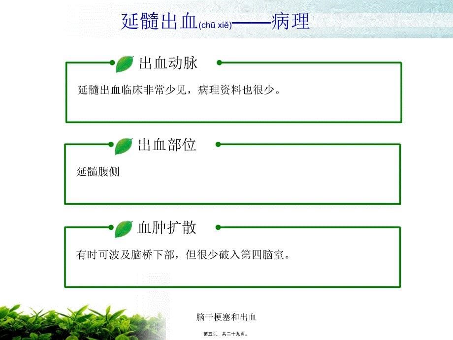 脑干梗塞和出血课件_第5页