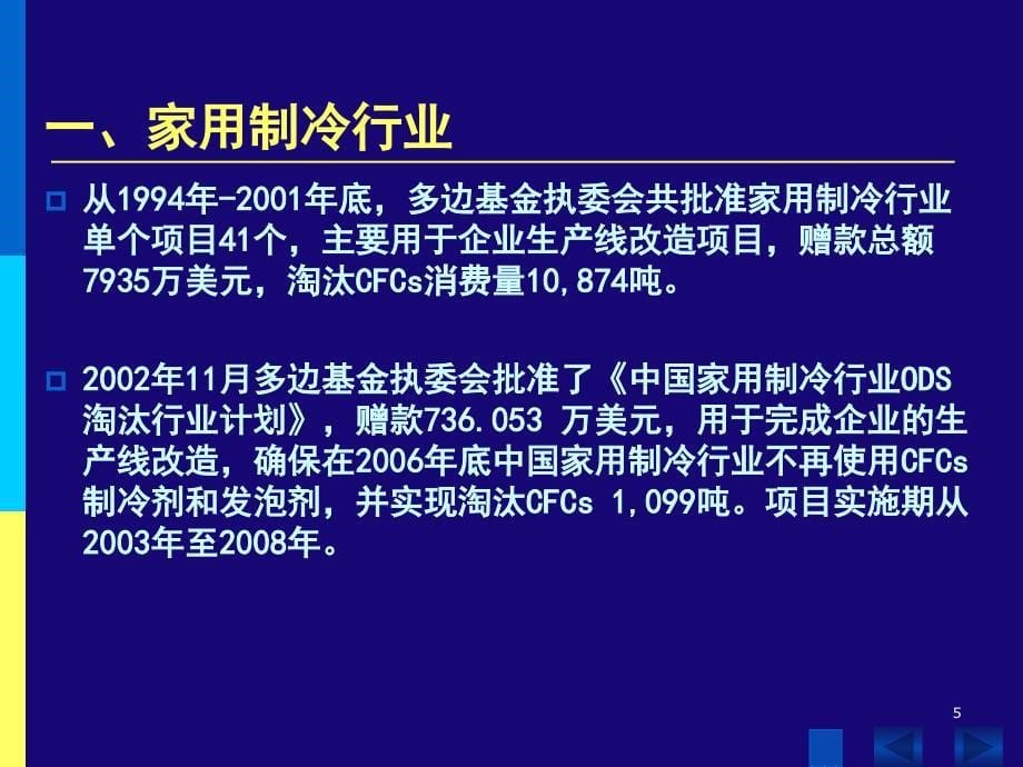 【课件】中国重点ODS消费行业履约进展与管理知识_第5页