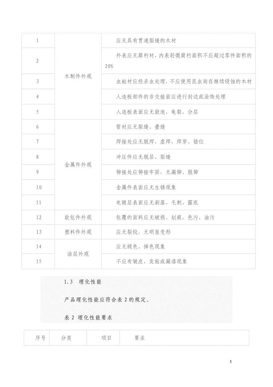 儿童家具通用技术条件_第5页