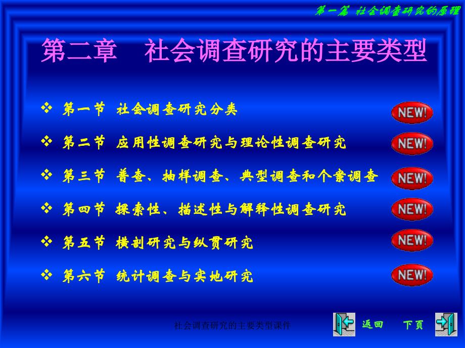 社会调查研究的主要类型课件_第1页