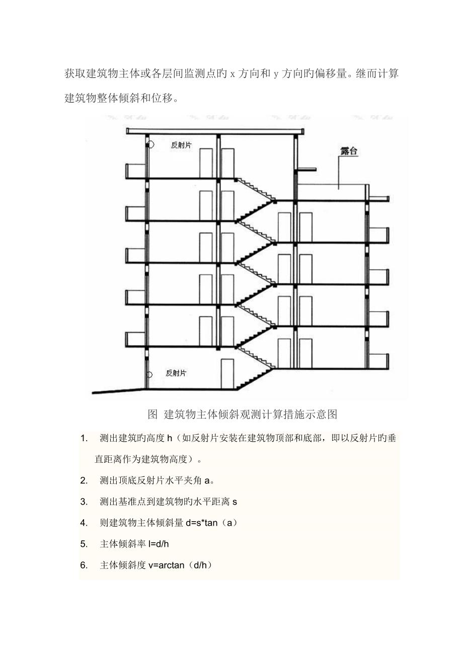 优质建筑物主体倾斜监测重点技术修增加详细监测步骤_第3页