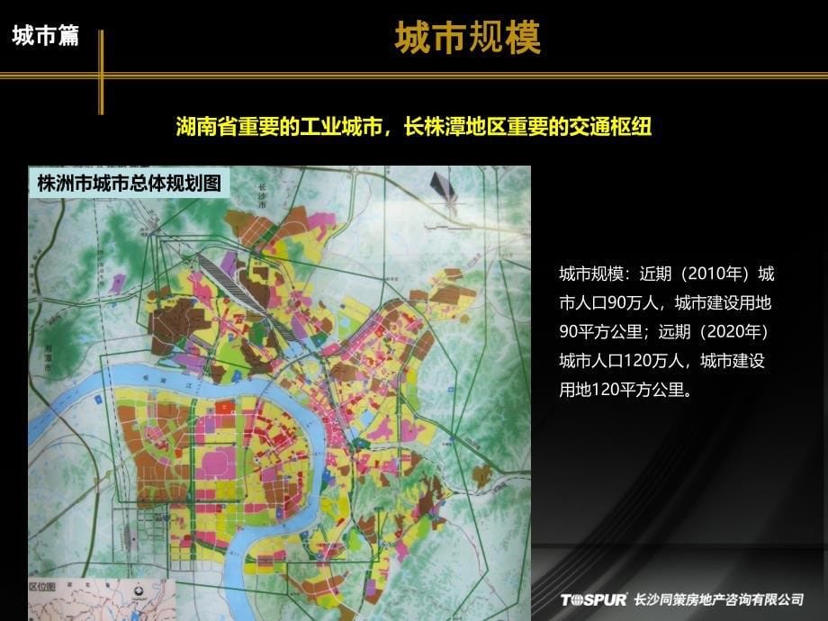 精品同策株洲珠江北路项目房地产市场调研报告教学文稿_第5页