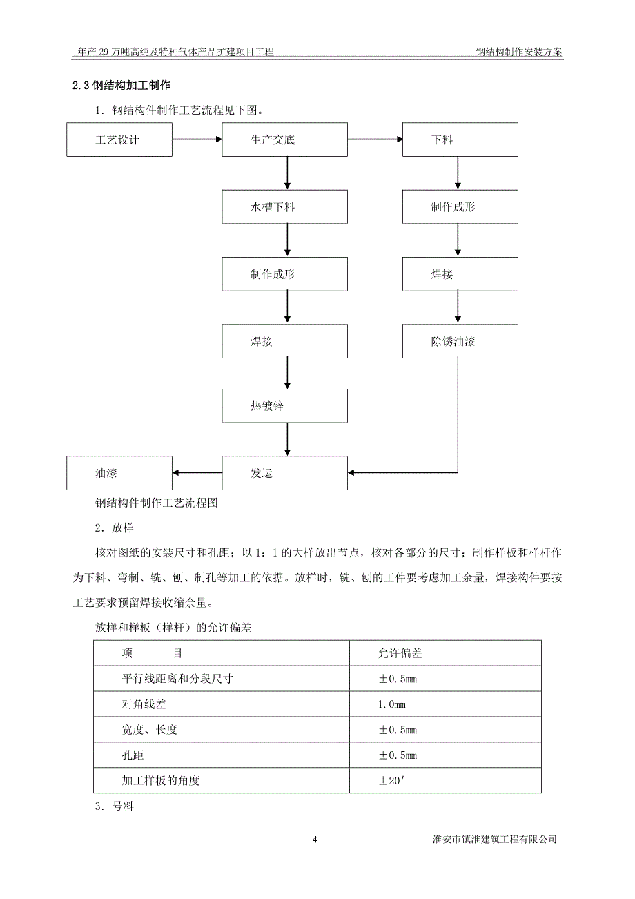 扩建项目钢结构制作安装方案_第4页