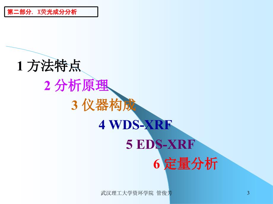 矿物材料现代测试技术 3 X荧光分析_第3页