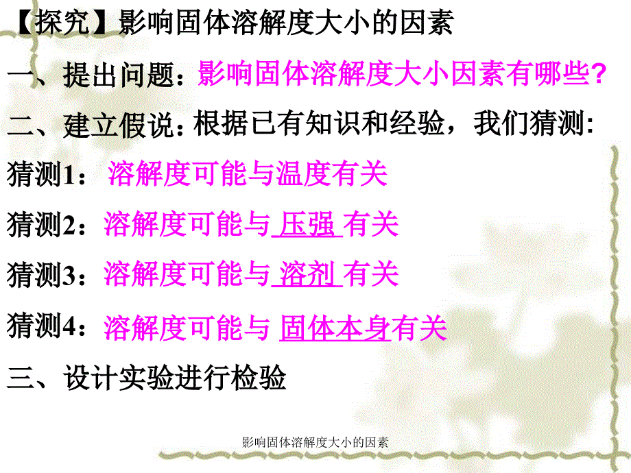 影响固体溶解度大小的因素课件_第2页