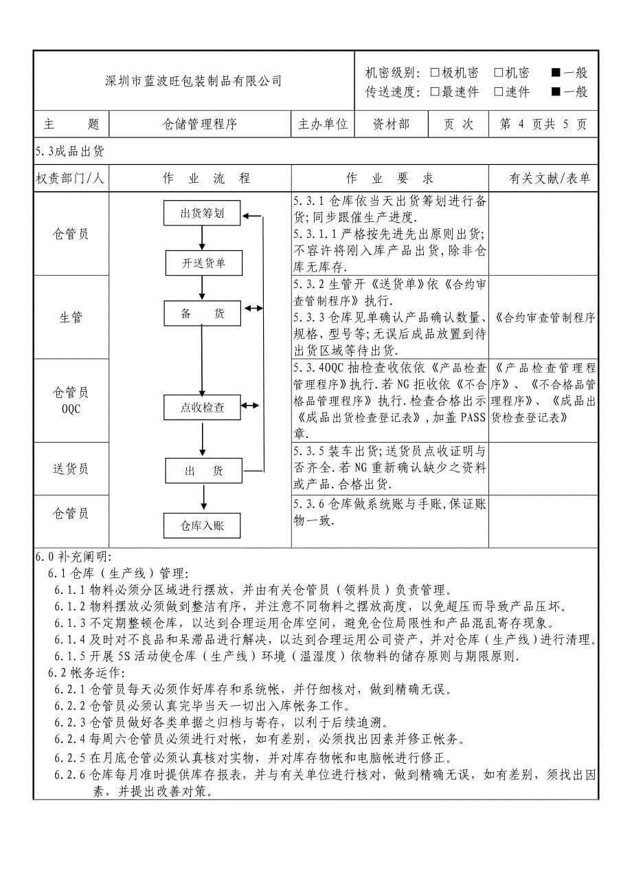 仓储管理程序资材部_第5页