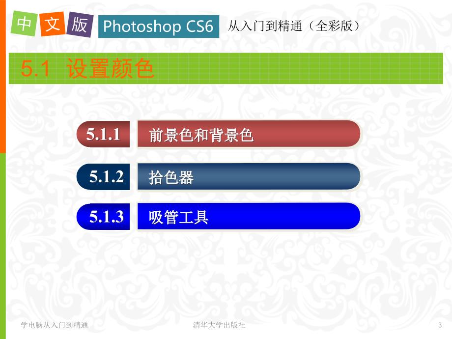 中文版PhotoshopCS6从入门到精通第5章_第3页