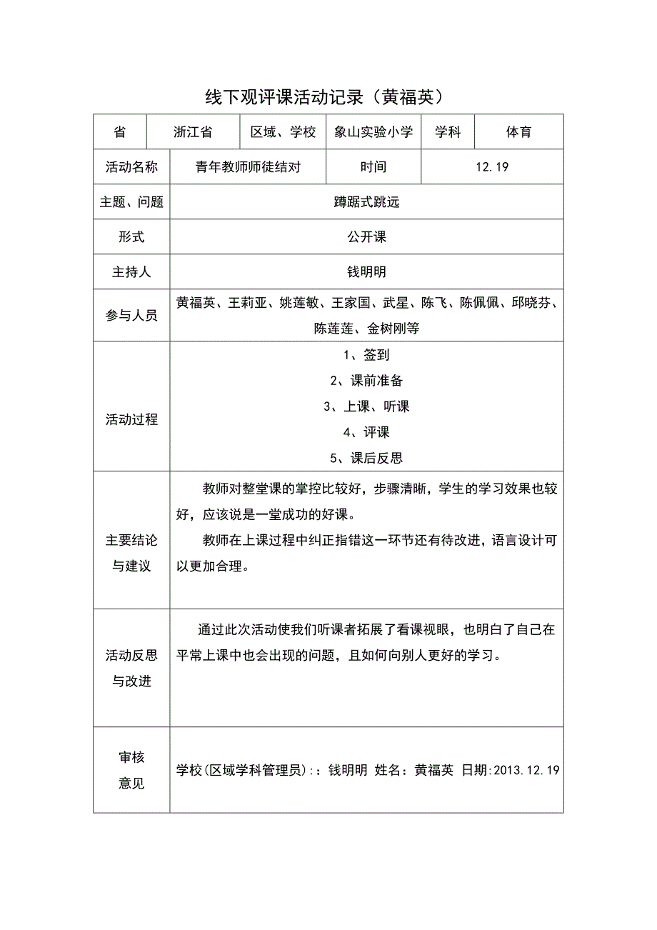 线下活动记录黄福英_第1页