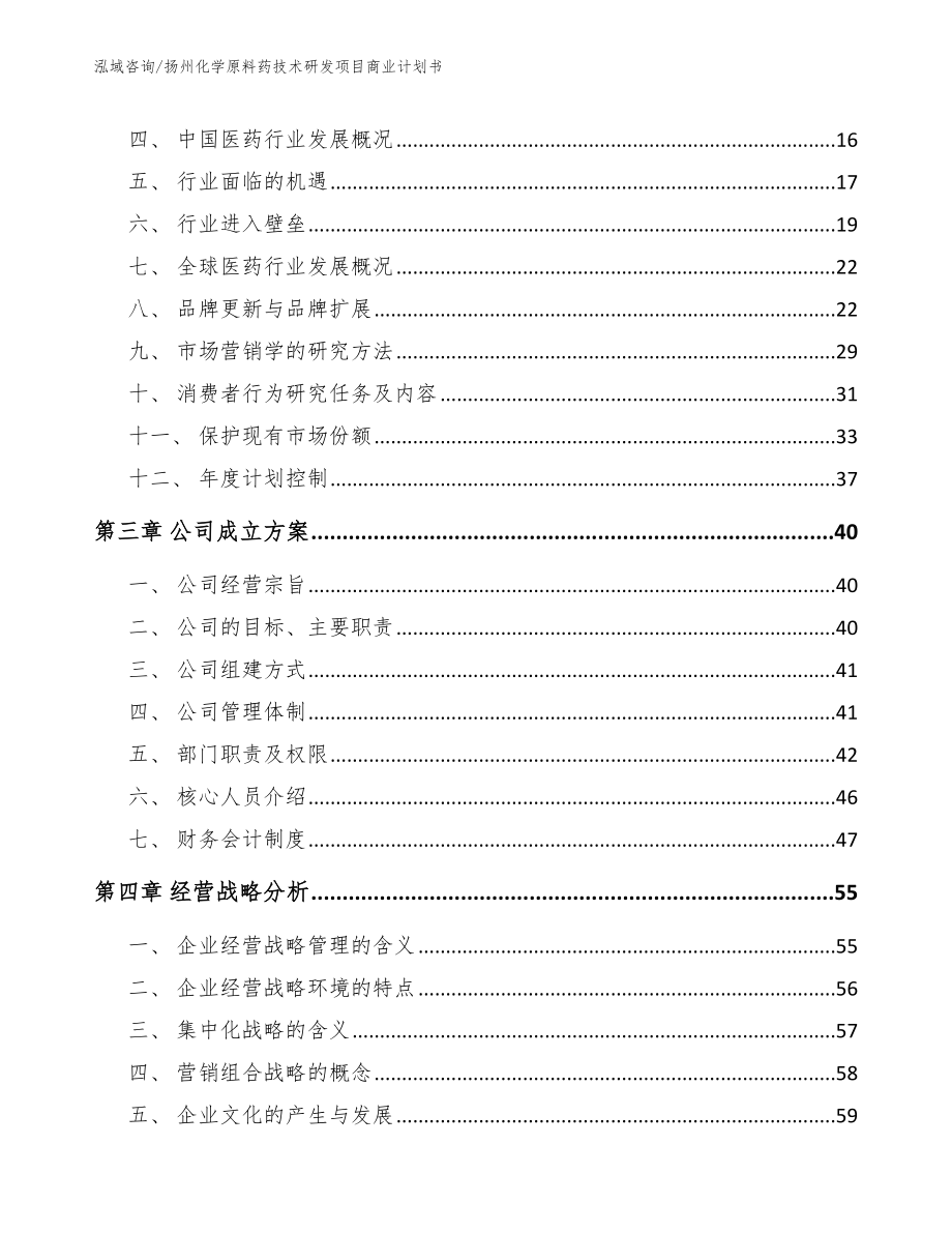 扬州化学原料药技术研发项目商业计划书_第4页