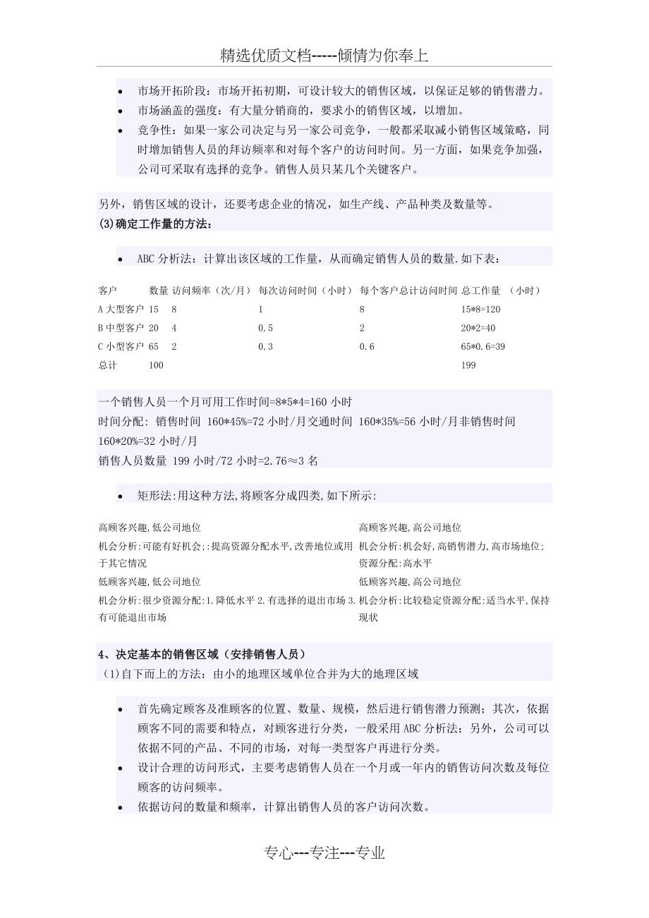 区域销售经理的区域设计及规划_第2页