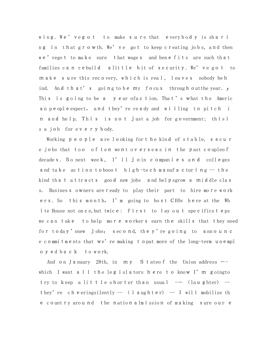 美国总统呼吁美国国会延长紧急失业保险法案英语演讲稿_第2页