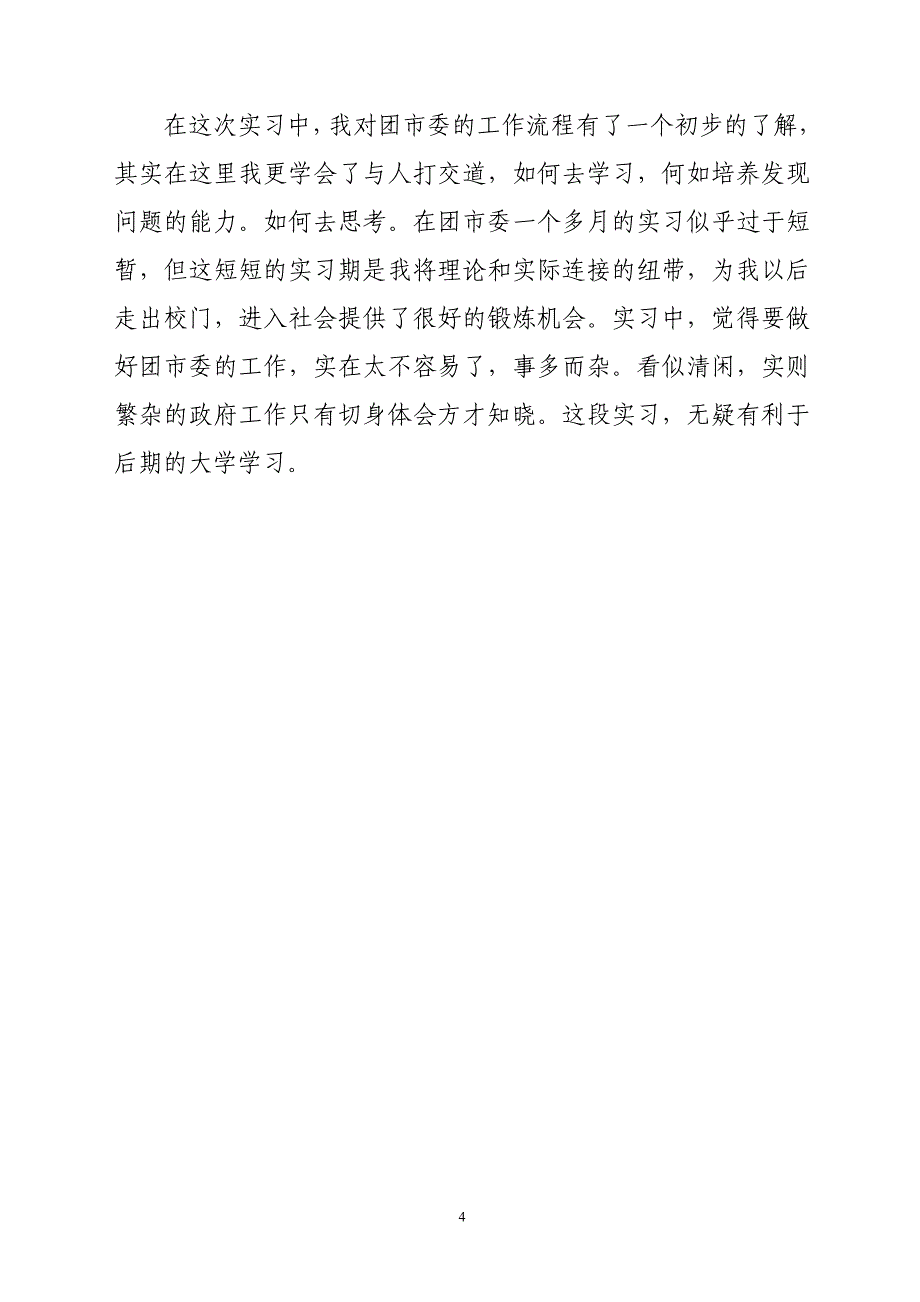 共青团市委员会实习报告_第4页