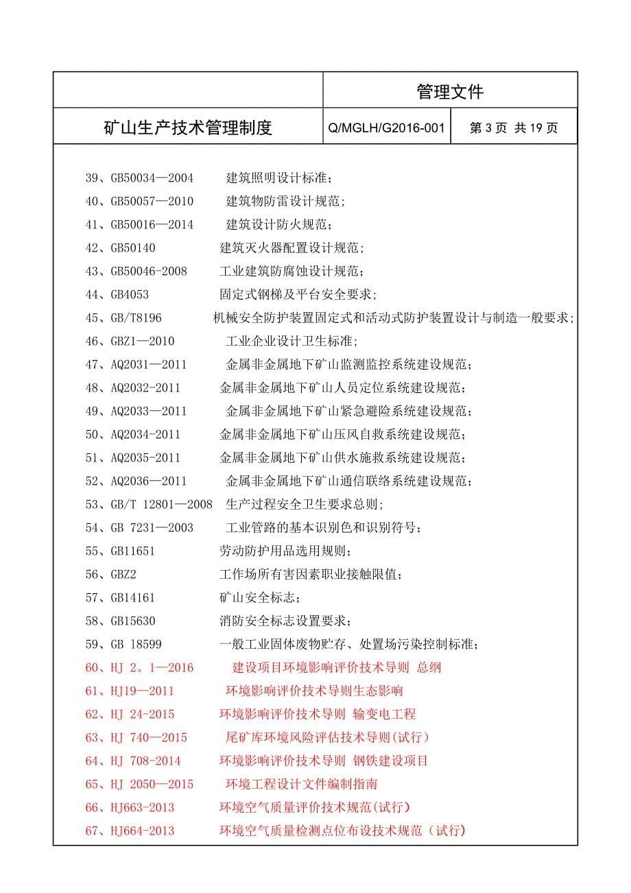 矿山技术管理制度文件模板_第5页