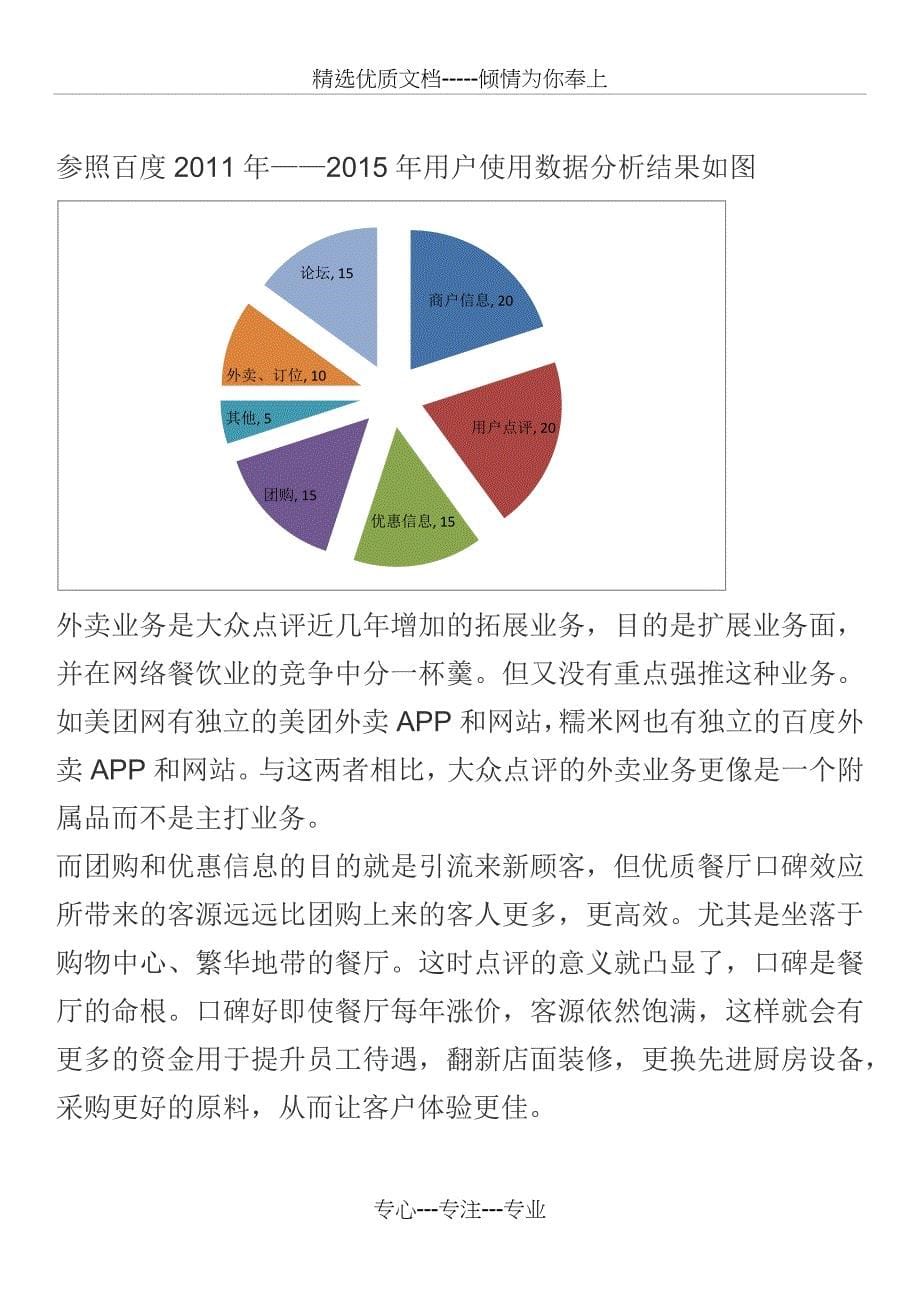 大众点评市场分析(共20页)_第5页