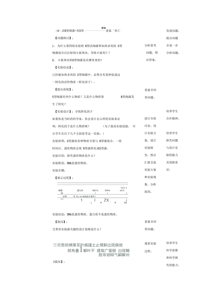 核酸是遗传物质的证据教学设计_第4页