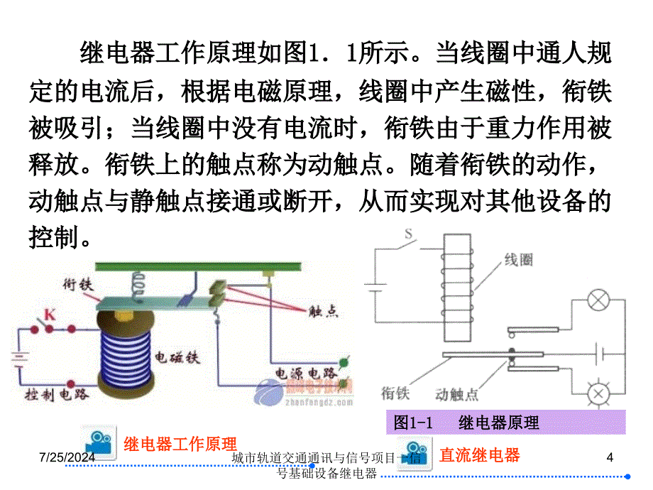 城市轨道交通通讯与信号项目一信号基础设备继电器_第4页