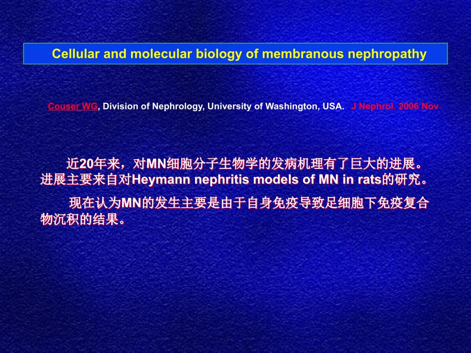 特发性膜性肾病PPT课件_第3页