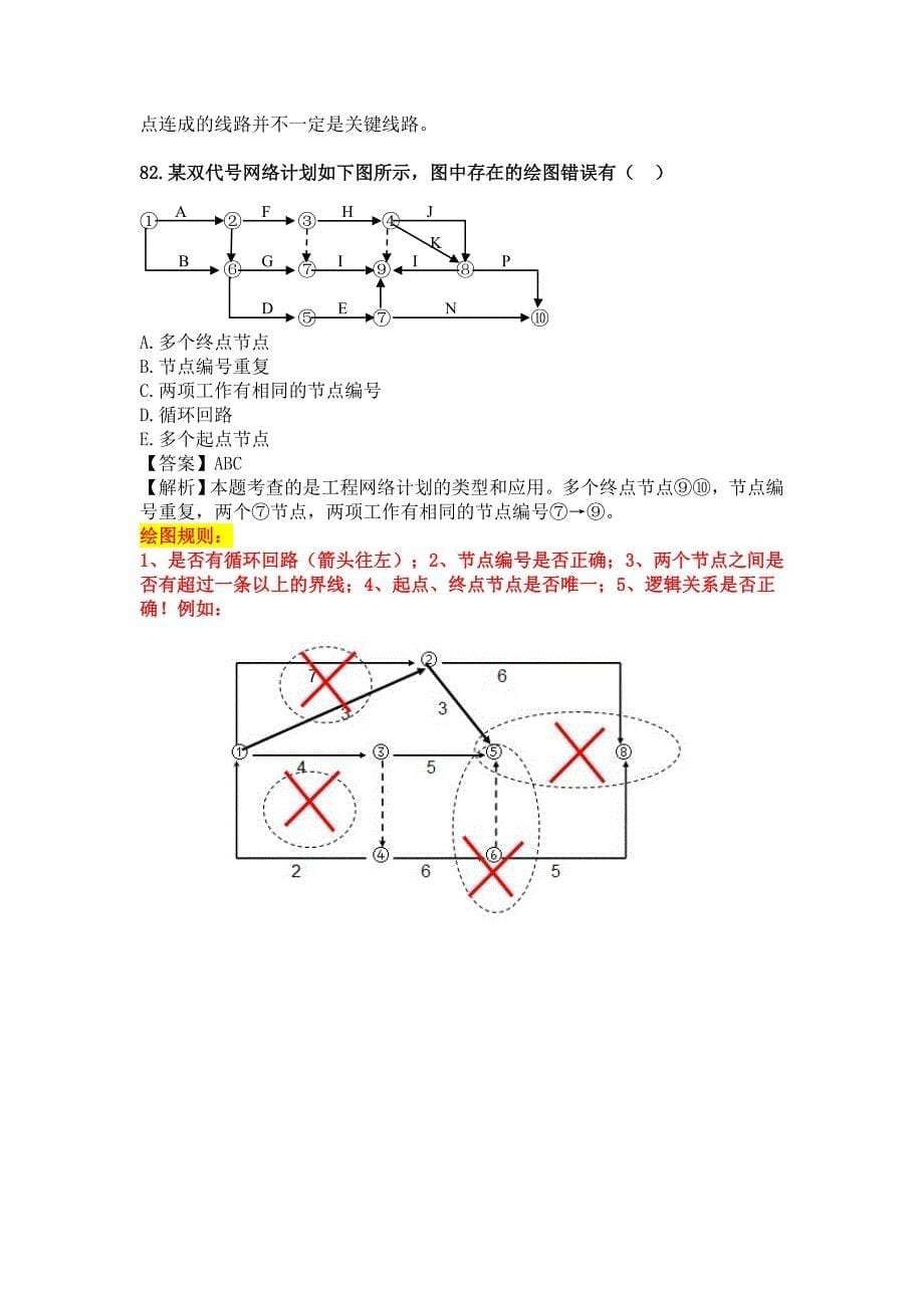 网络计划练习题-专项_第5页