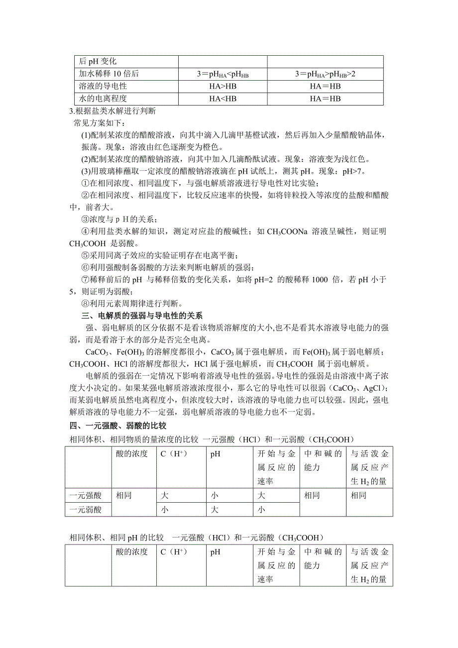 1弱电解质的电离平衡考点归纳名师制作优质教学资料_第3页