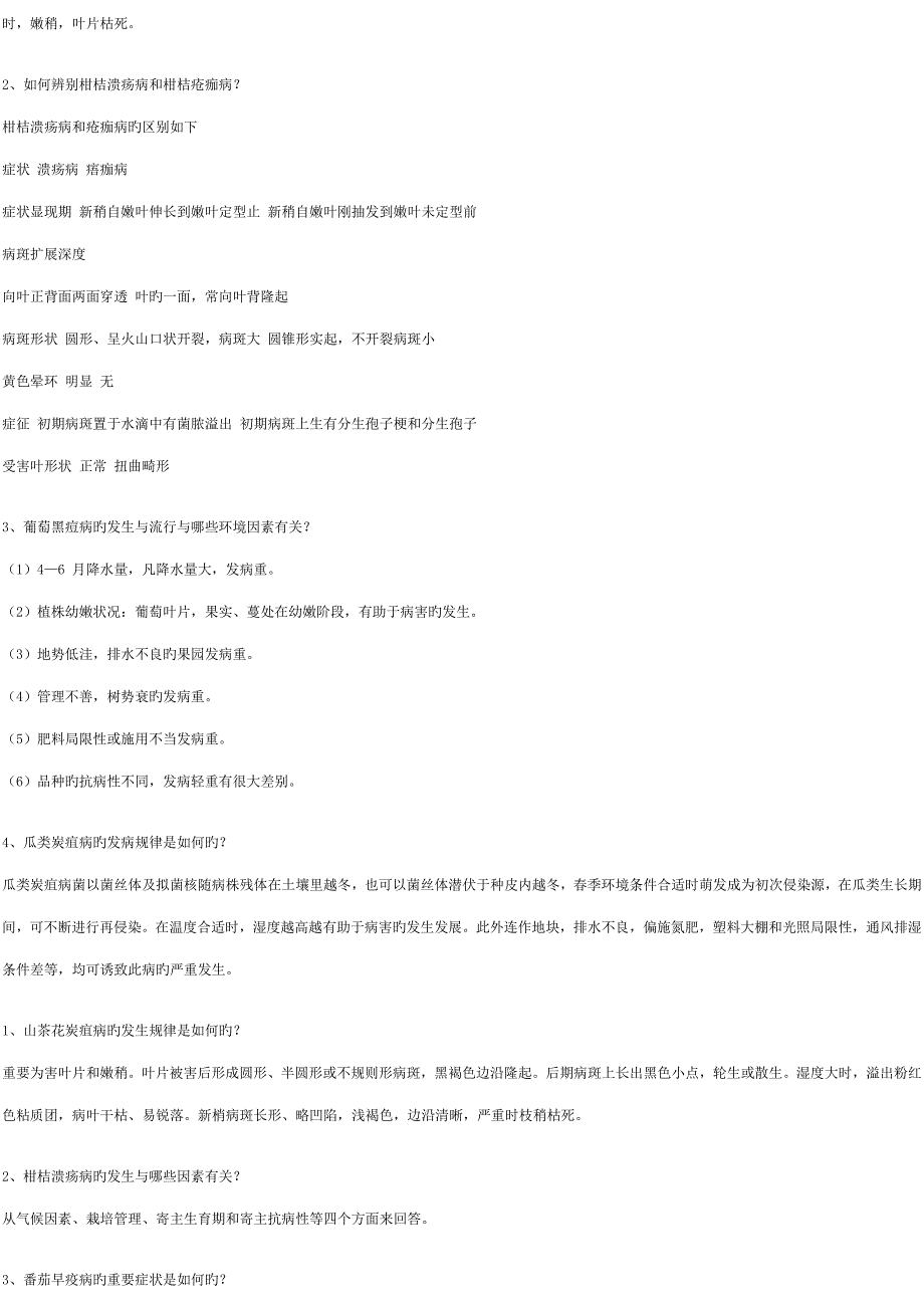 2022园艺植物病理学试题库与答案_第4页