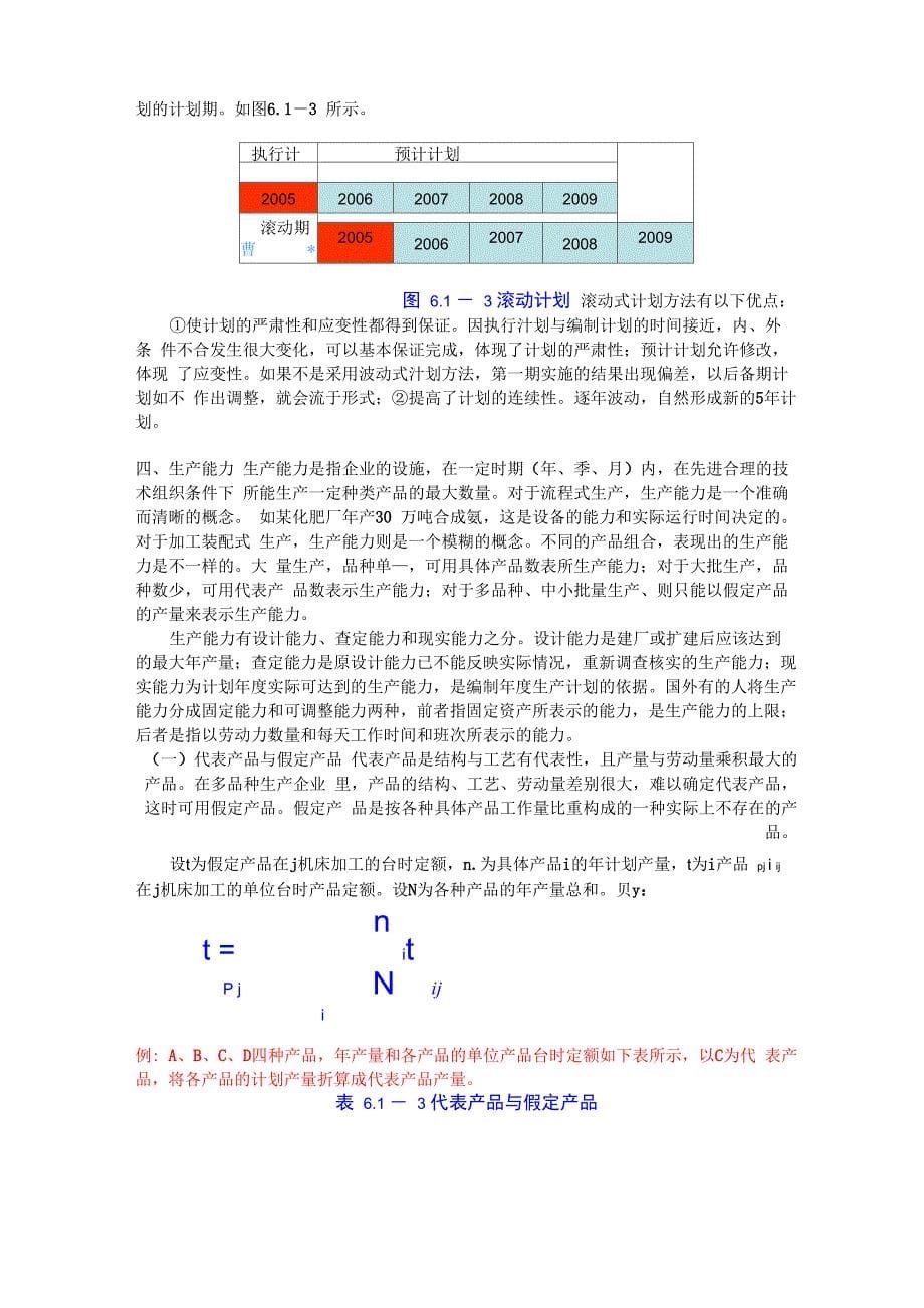 企业年度生产计划的制定_第5页