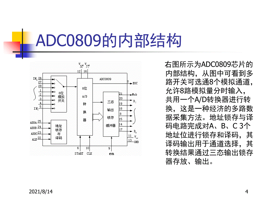 ADC0809外围接口电路_第4页