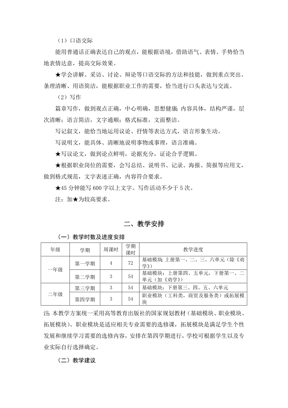 《语文》教学实施方案_第4页