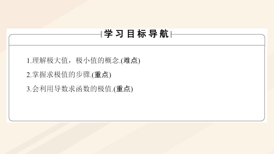 高中数学第三章导数应用3.1.2函数的极值课件北师大版选修_第2页