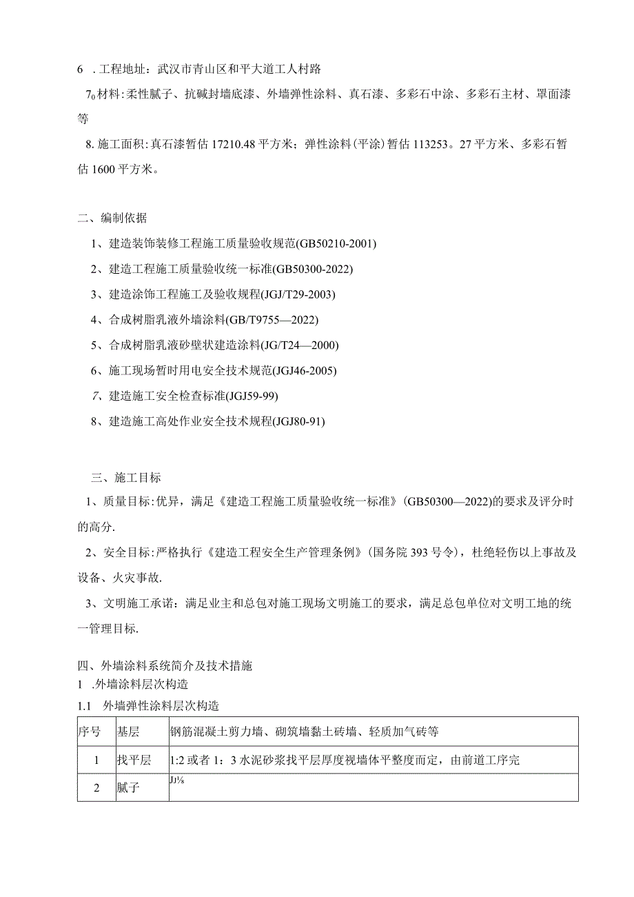 外墙涂料施工组织设计方案试卷教案_第3页