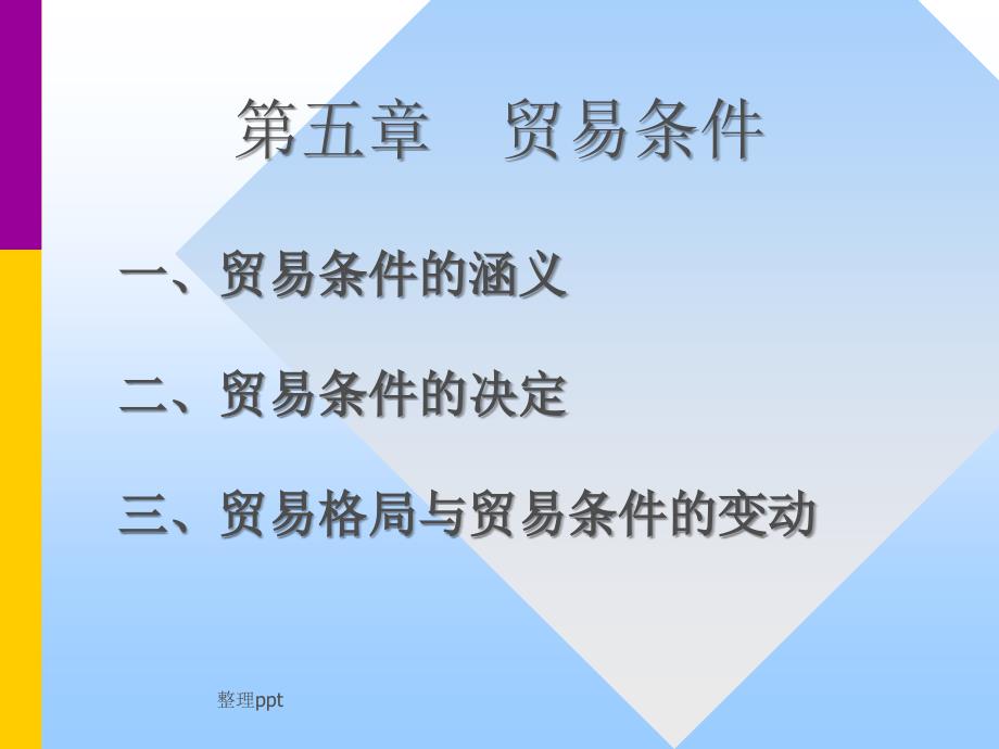 国际贸易投影张二震第五章贸易条件_第1页