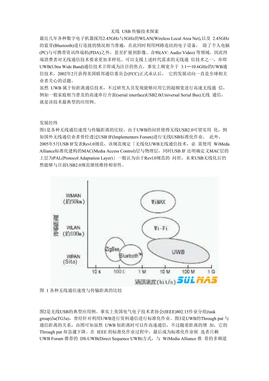 无线USB传输技术探索_第1页