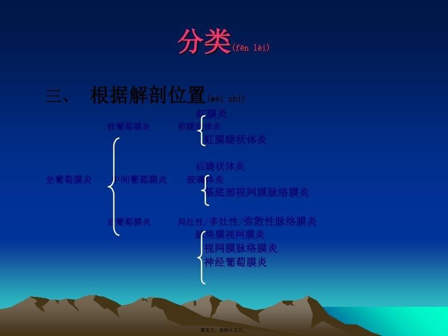 葡萄膜炎(定稿).ppt---葡萄膜炎20306_第5页