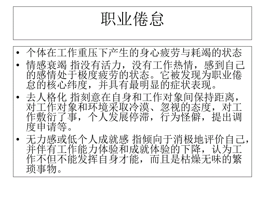 如何面对职业倦怠PPT课件_第3页