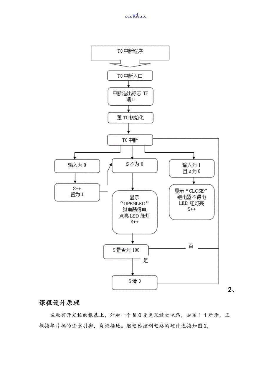 智能声控电风扇__(单片机课程设计)_第5页