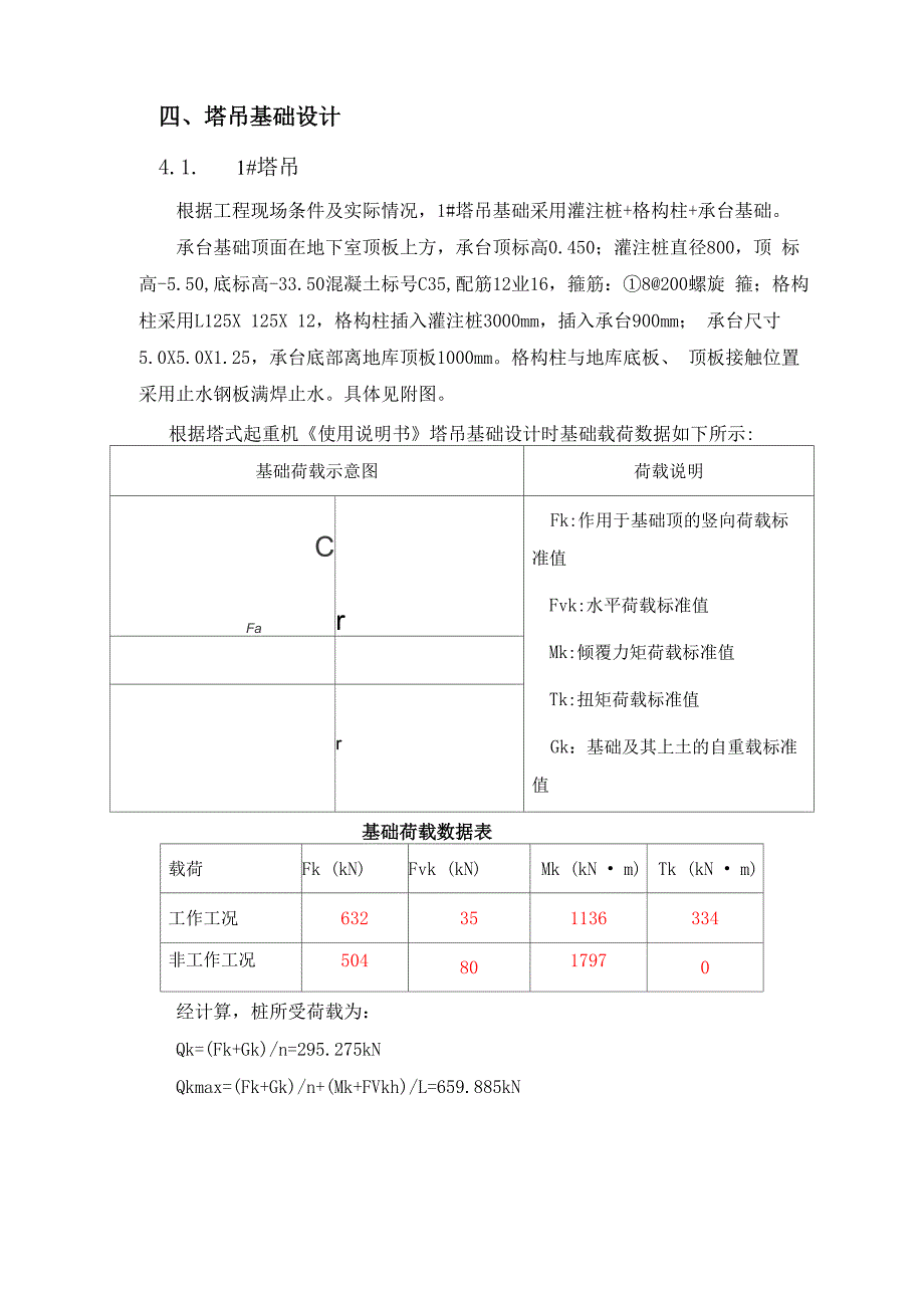 塔吊基础方案(灌注桩)_第4页