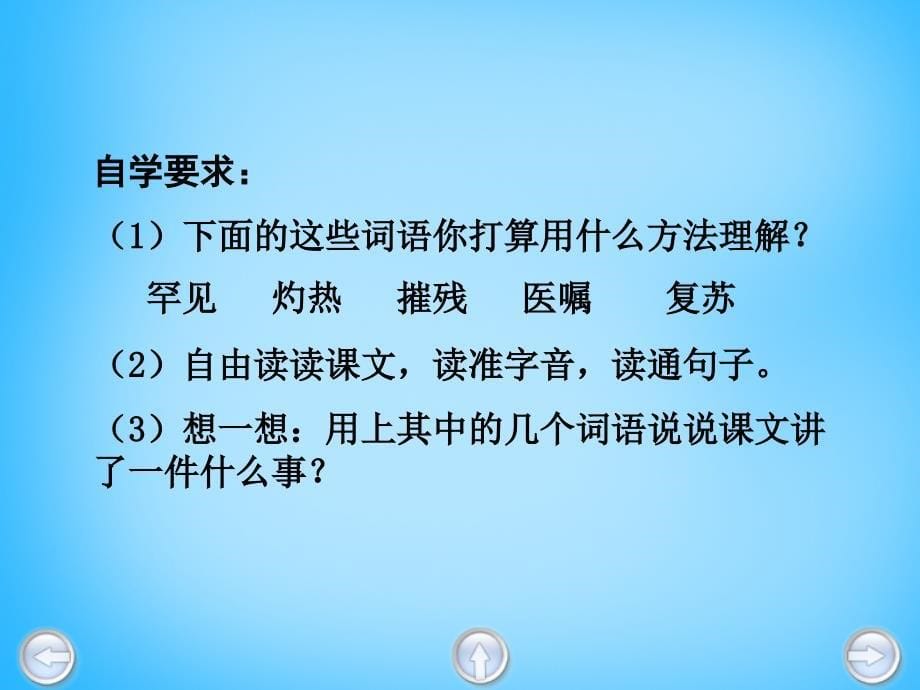 四年级上语文课件C大树医生沪教版_第5页