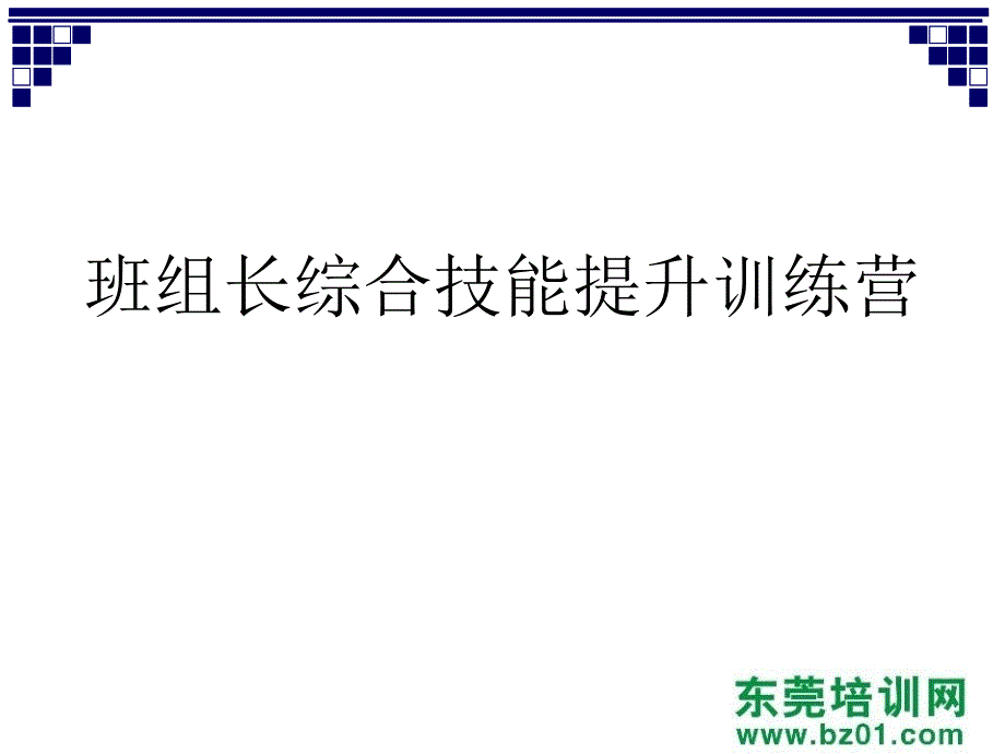 班组长综合技能训练营课件_第3页