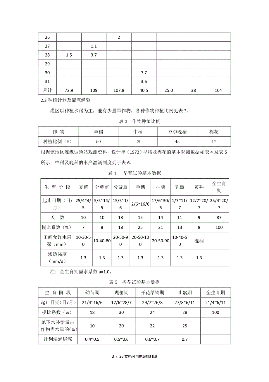 农水课程设计Q灌区灌溉系统的规划设计_第4页