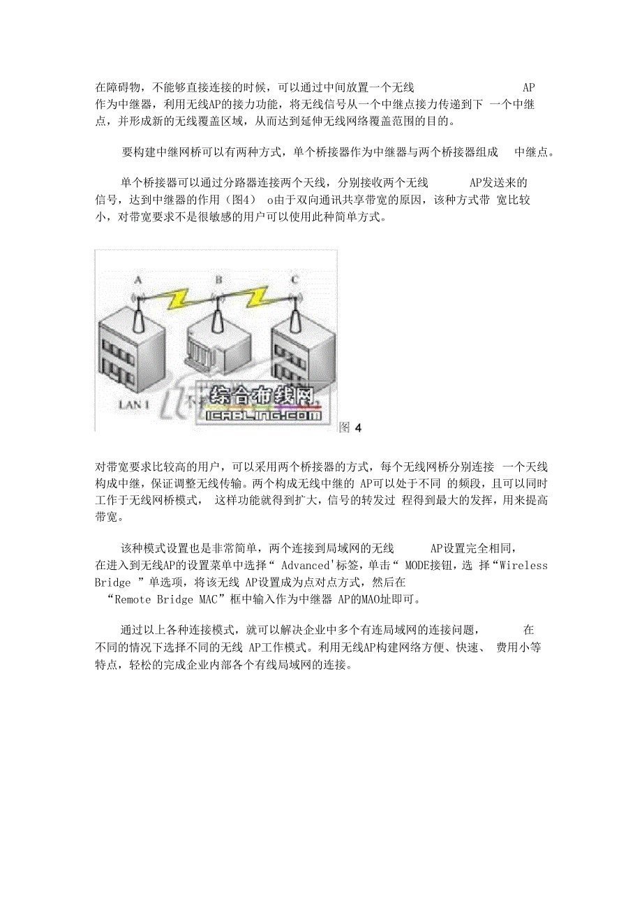 无线AP的多种连接使用方式优选_第4页