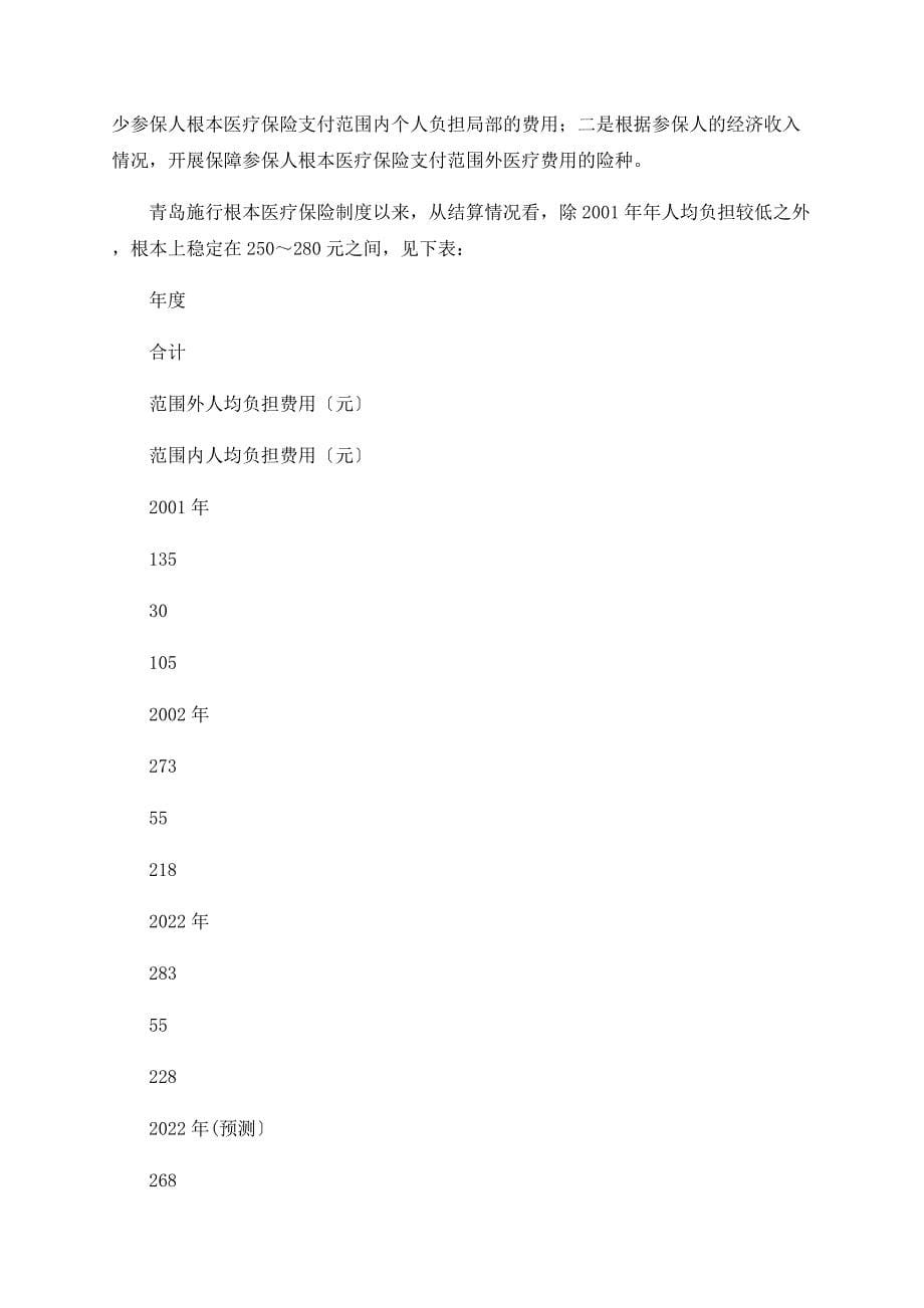 浅谈社会医疗保险与商业医疗保险的结合_第5页