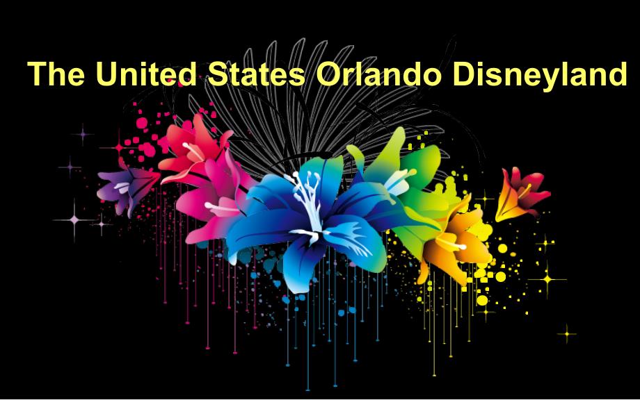 最新The United States Orlando Disneyland奥兰多公园细致介绍英文版._第1页