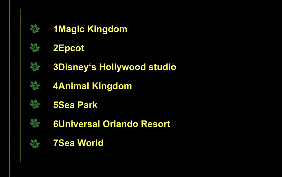 最新The United States Orlando Disneyland奥兰多公园细致介绍英文版._第4页