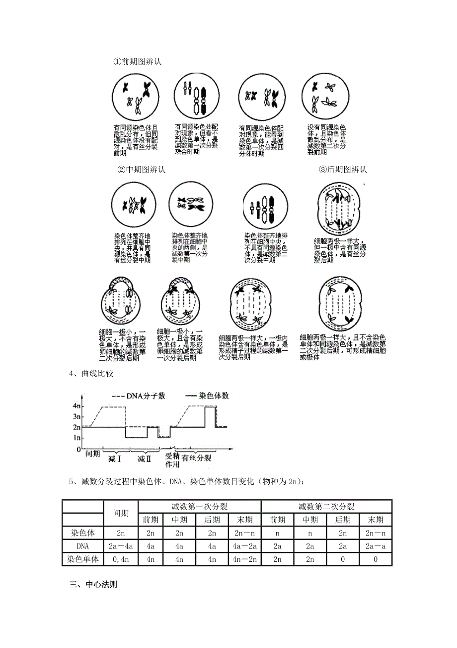 人教版教学素材遗传与进化期末复习之经典知识背诵篇_第4页