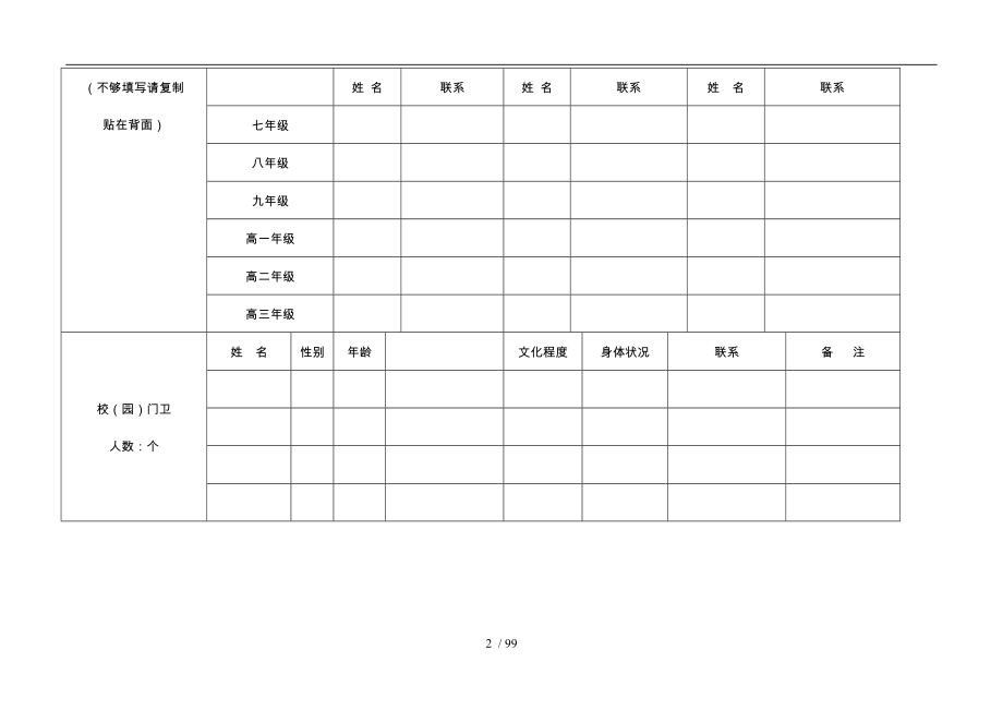 云南省中小学幼儿园.安全工作管理手册范本_第2页