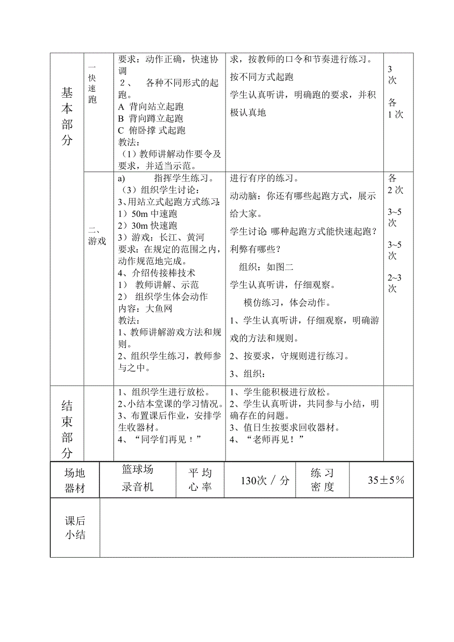 高一田径必修教案.doc_第4页