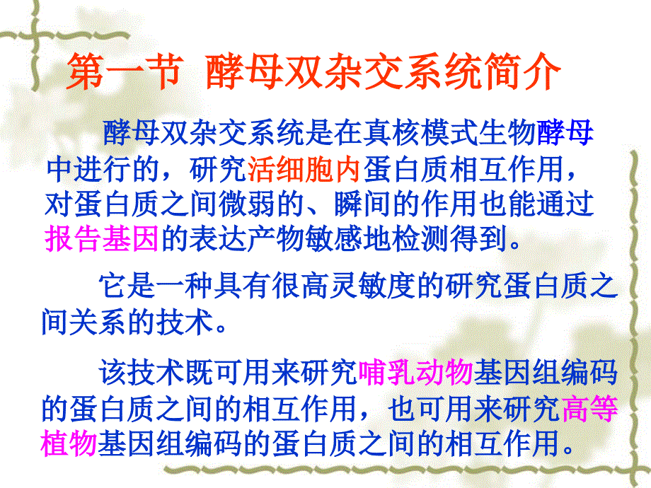 酵母双杂交系统课件_第4页