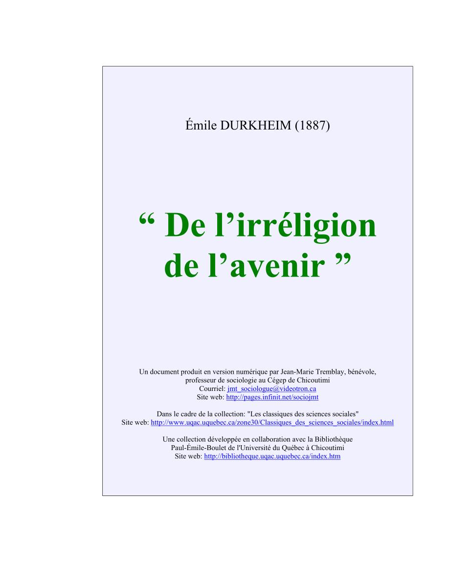 irreligion_avenir.doc_第1页