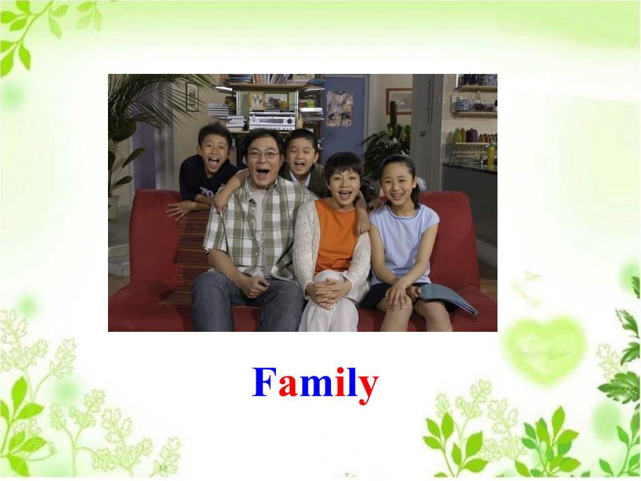 二年级上册英语课件Unit 1 My Family Lesson 3 3｜人教新起点(共14张PPT)_第4页